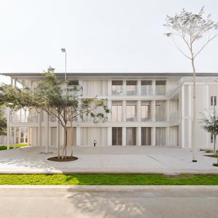 white_building,architecture, bare_tree, building, city, cityscape, day,  gradient, gradient_background, house, outdoors, scenery, sky, skyline, skyscraper, street, tree <lora:white_building:1>,best quality