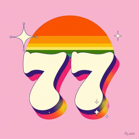 Retro Logo Vision - 77® retro logo vision