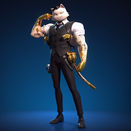 Meowdas (Fortnite) Illustrious - V1