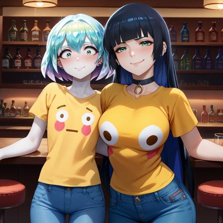 Flushed Emoji Shirt Meme | Concept/Outfit LoRA XL v1.0