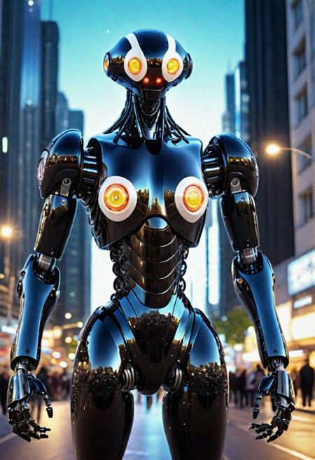 Young [ <'EM_1'> | <'EM_2'> | <'EM_3'> : 0.5] full black and white transparent gelatine Gigant Robot creature  in a gelatine in futuristic nigth city  , ultradetailed (full biscous gelatine body:1.4)
<cdt:d1=2;d2=2;hrs=1;hd1=2;hd2=2;st1=0;st2=1>