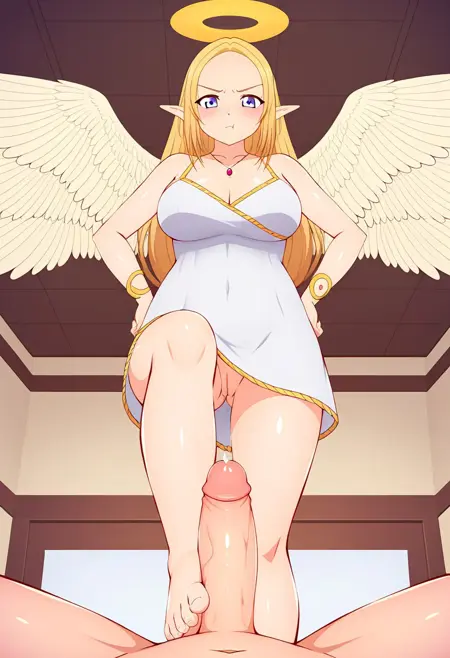 Gabriella, angel of Chastity (OC) [Pony]