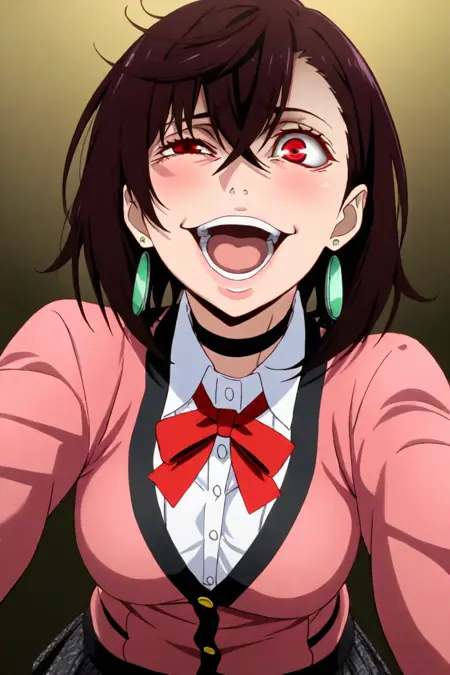 Kakegurui face expression Illustrious/Pony