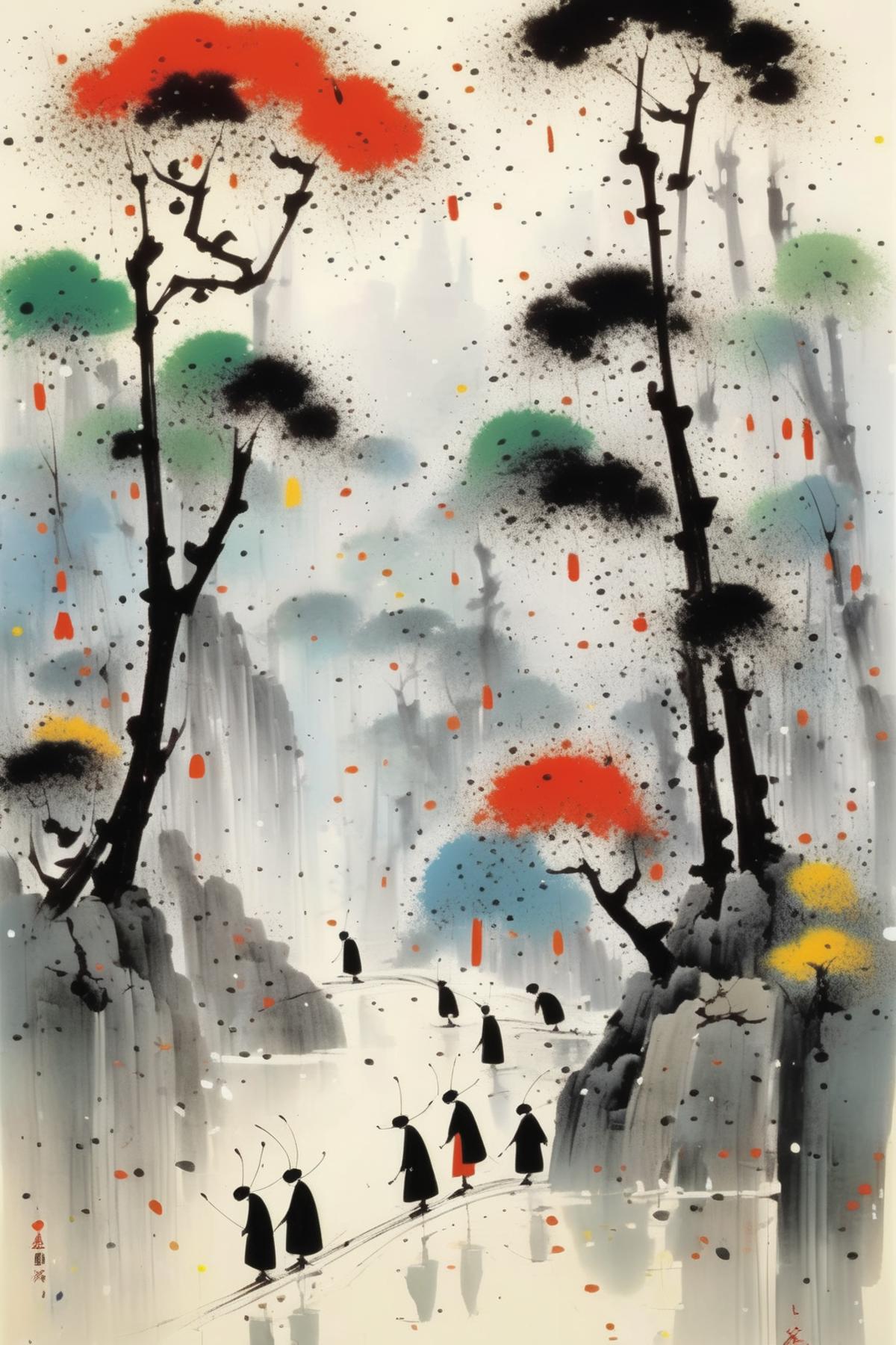 Wu Guanzhong Style image by Kappa_Neuro