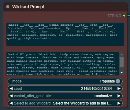 ComfyUI Wildcard Pack v1.75