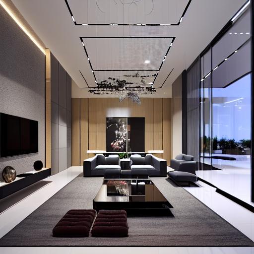 LoRA GDM Modern Interior Design - Luxury 8K image by HooChoo