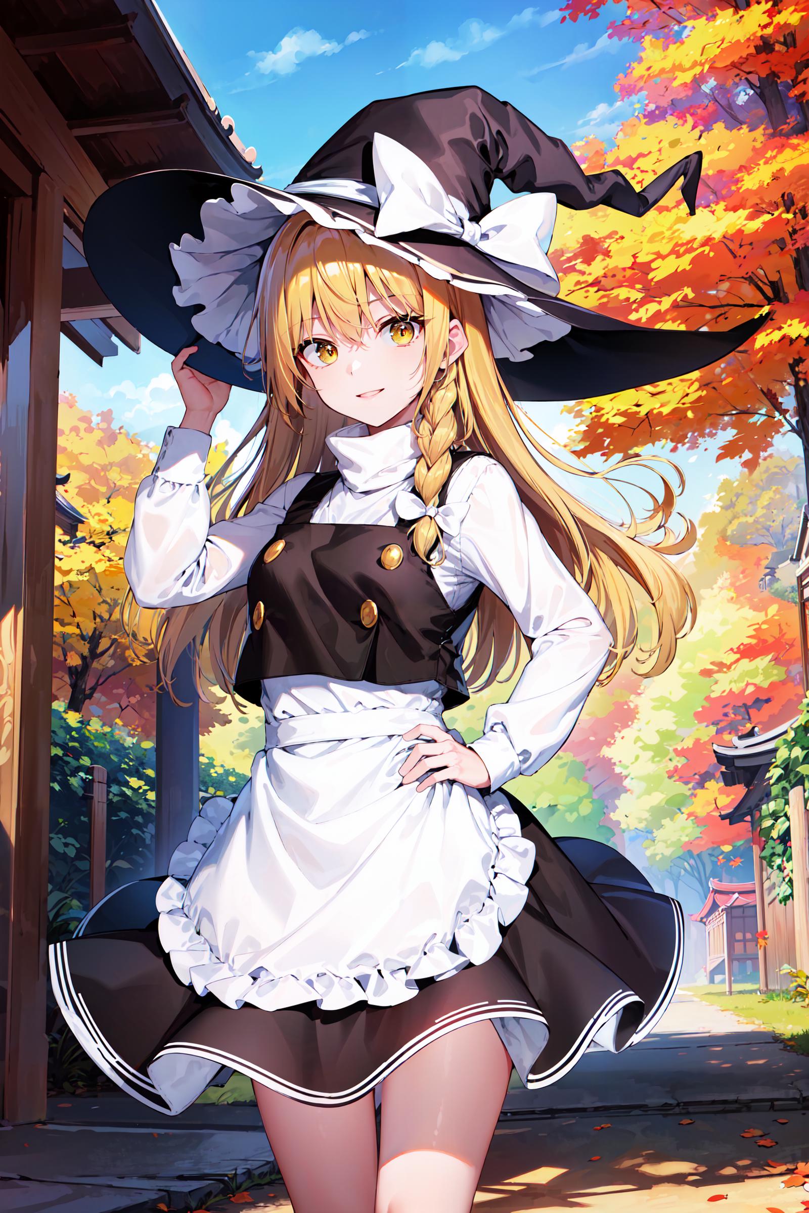 Marisa Kirisame 霧雨 魔理沙 | Touhou Project image by Hoseki