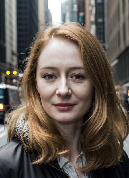 photo of sks woman, pale skin, working class in new york city, upper body, detailed skin, 20 megapixel, canon eos r3, detailed, detailed face, <lora:locon_mirandaotto_v1_from_v1_64_32:1>