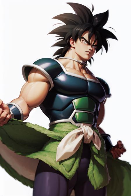 (masterpiece, best quality:1.2), <lora:dbs_broly-10:1>, cowboy shot, solo, male focus, 1boy, broly, (muscular:1.2) male, serious, closed mouth, black hair, saiyan armor