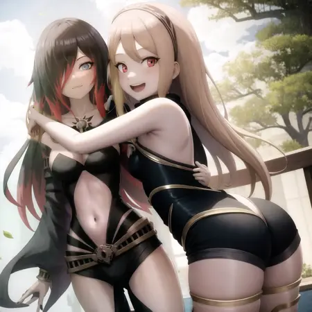 Kat & Raven - Gravity Rush (Kitten & Crow - Gravity Daze)