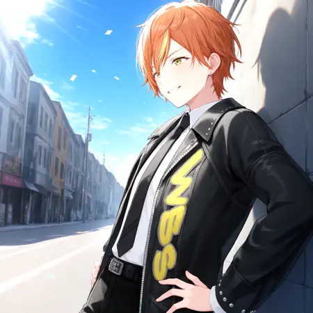 Resolution suit (Shinonome Akito) / Project SEKAI