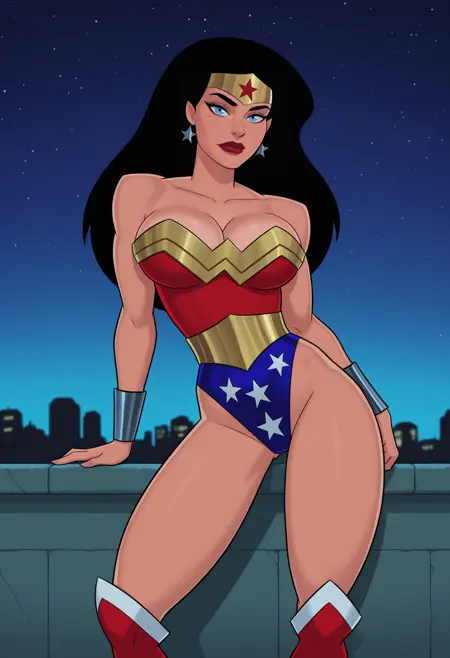Wonder Woman, Diana of Themyscira, (Something Unlimited/DC comics), LoRA, Illustrious XL