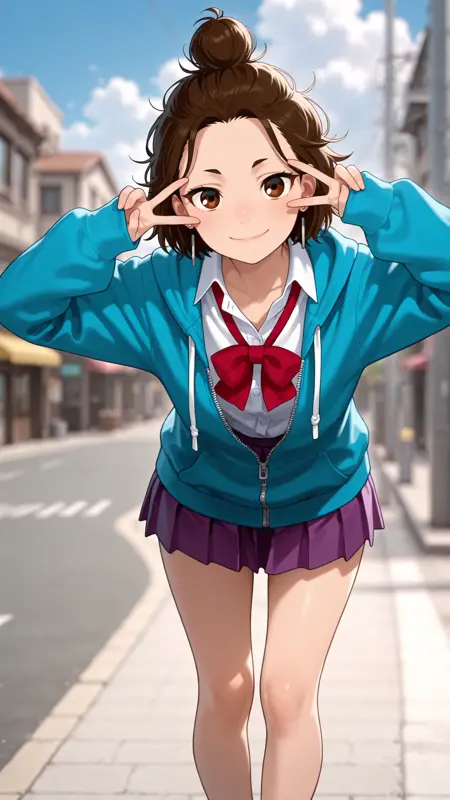 Miko - Dandadan (IllustriousXL & NoobAI)