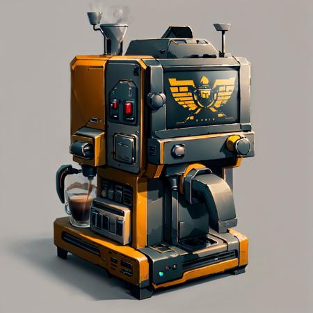 <lora:CnCGDIAIv2:.95> CnCGDIAI  coffee machine