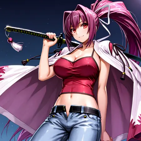 Yuzuriha (UNDER NIGHT IN-BIRTH) - Commission LoRA Illustrious [NSFW Support]