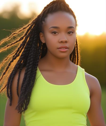 Aisha Campbell (Yellow Power Ranger) [SDXL + Flux] XL
