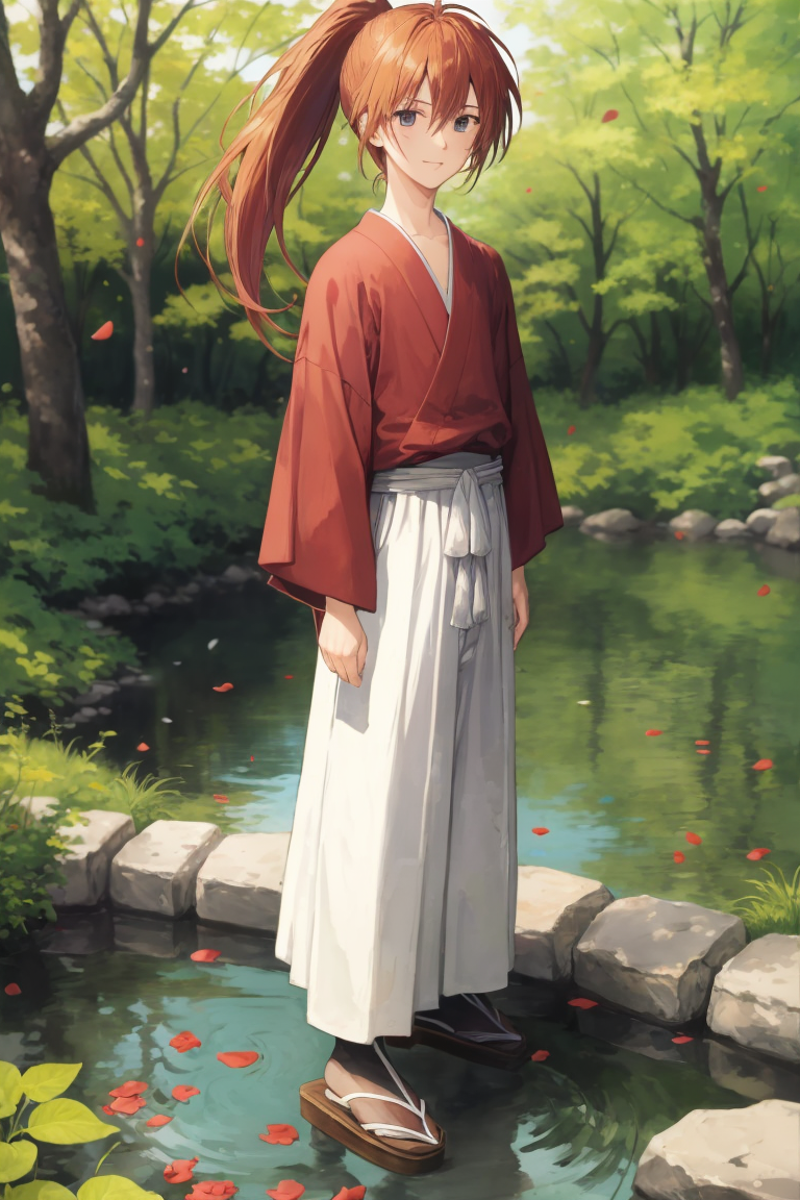 Kenshin Himura (Rurouni Kenshin) image by LordOtako