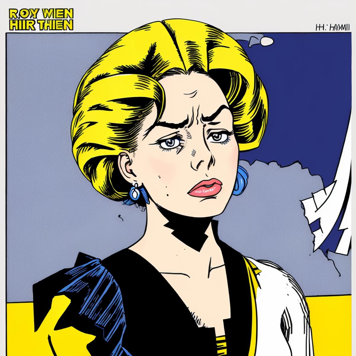 Roy Lichtenstein Pop Art Style image by Jabberwocky207