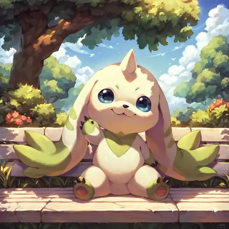 Terriermon (Digimon) PonyXL LoRA