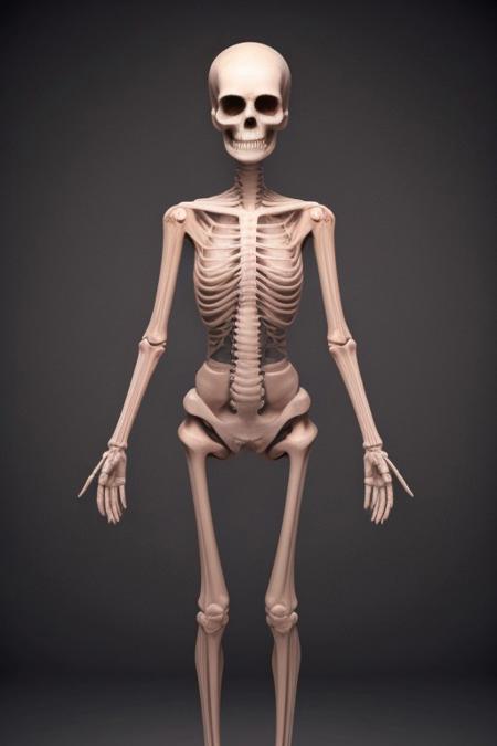 masterpiece, best quality, Good quality, very aesthetic, absurdres, newest,  1girl, solo, simple_background, standing, flower, thigh_gap, black_background, monster_girl, 1other, x-ray, dark_background, ribs, skeleton, bone, skinny,surreal, spine, heart_\(organ\), cocktail dress <lora:ponyv4_noob1_2_adamW-000017:0.7> <lora:USNR_STYLE_XL_lokr:1>