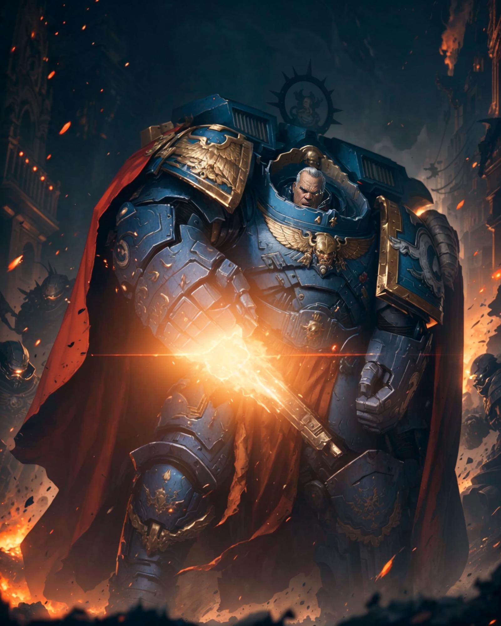 Marneus Calgar, Lord Defender of Greater Ultramar and the Lord of Macragge image by _Calgar_