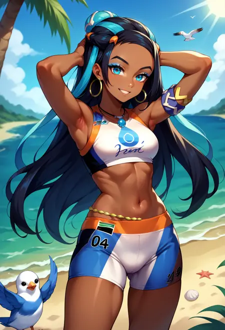 Nessa ルリナ (Pokémon) - Lora Pony