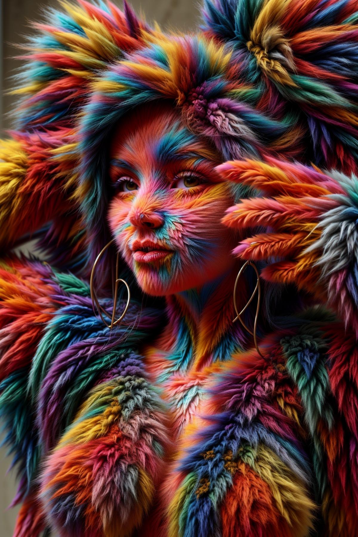 Colorful Fuzzy Style SD1.5+SDXL image by martius72