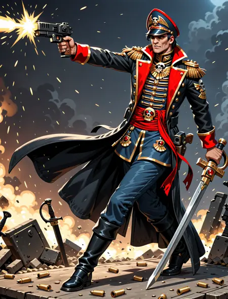 Warhammer 40000 Commissar (NAI)