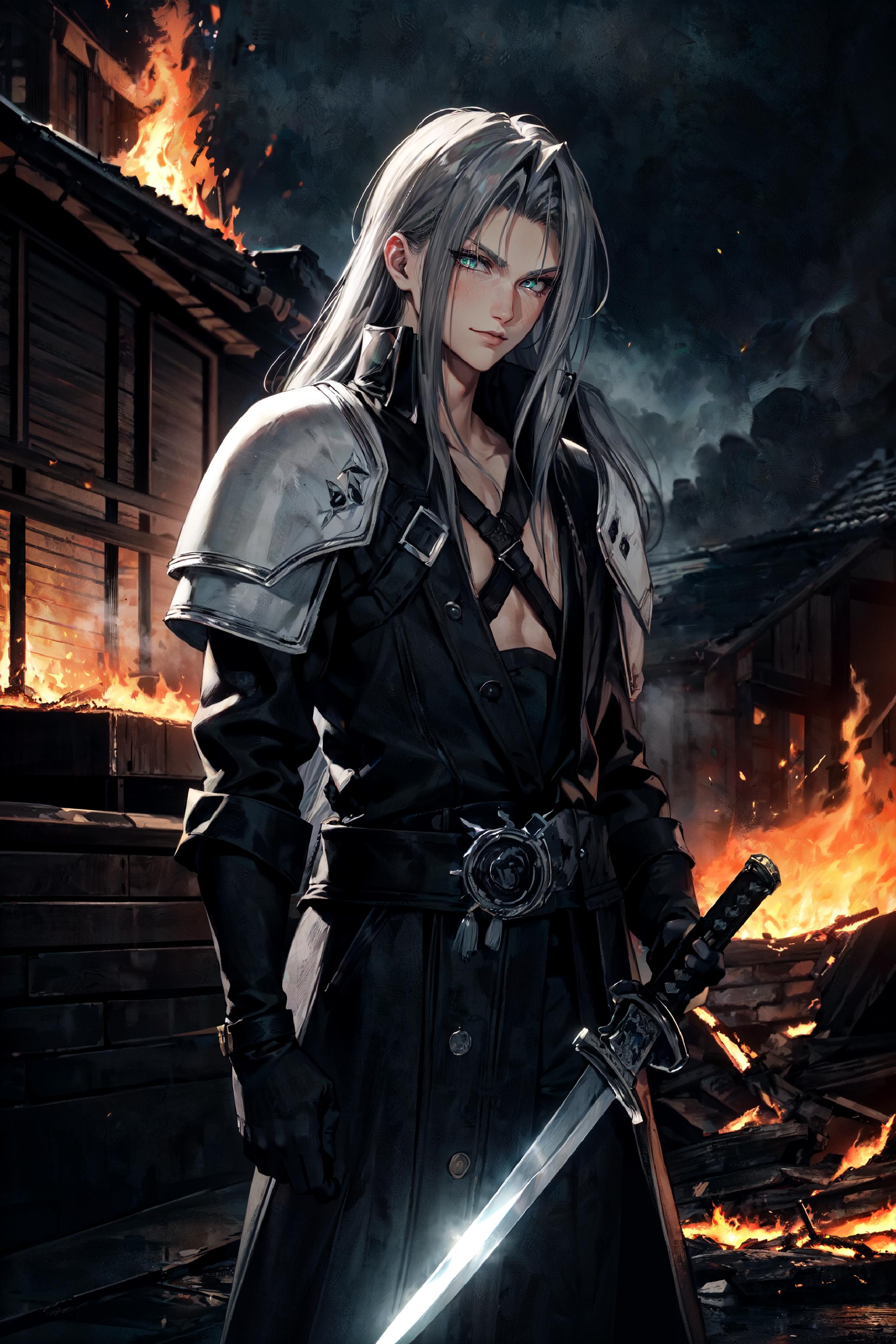 Character - Sephiroth - Final Fantasy VII Remake image by 0_vortex