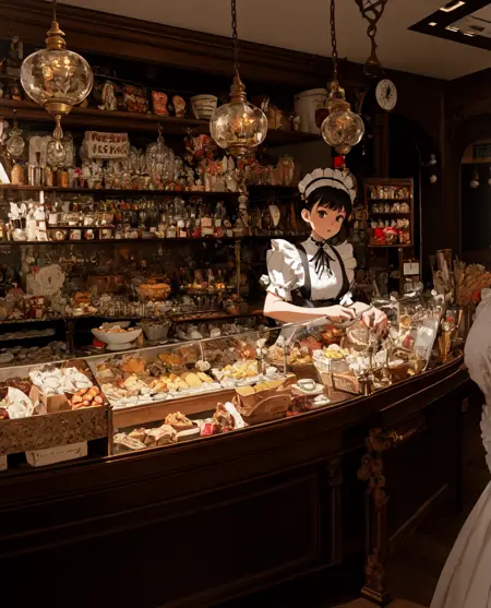 shop counter