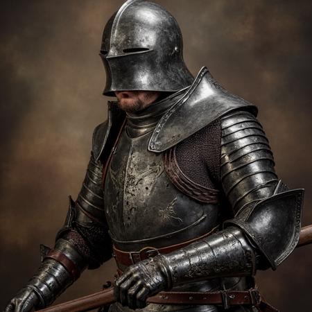 Man in Gothic armour