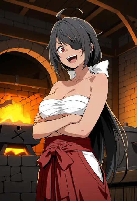 Tsubaki Collbrande (Is It Wrong to Try to Pick Up Girls in a Dungeon?) | [Illustrious]