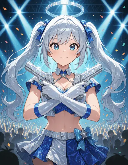 X Pistol Pose - By HailoKnight