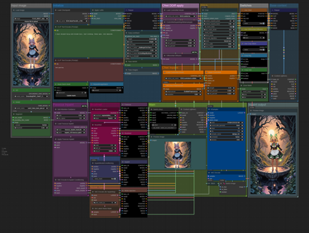 Inpaint AIO - 32 methods in 1 (Normal, Fooocus, BrushNet, Noise injection) v1.1