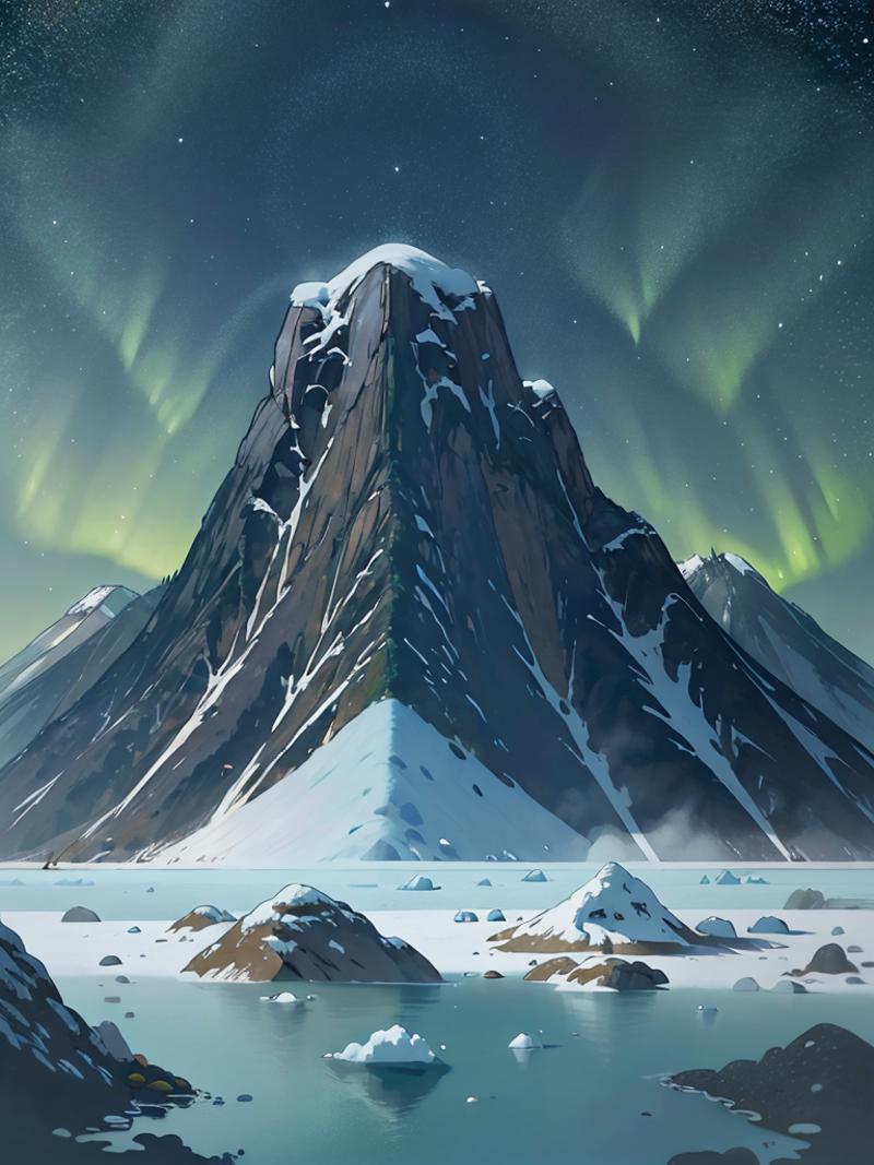 Landscape illustration image by IceVixen