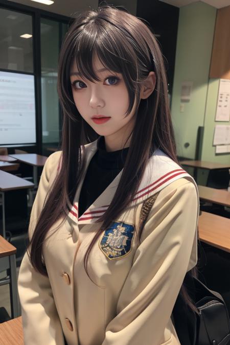 fujibayashi kyou, hikarizaka private high school uniform,