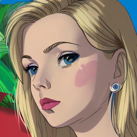 a photo of scarjo-subject1 in ghibli style