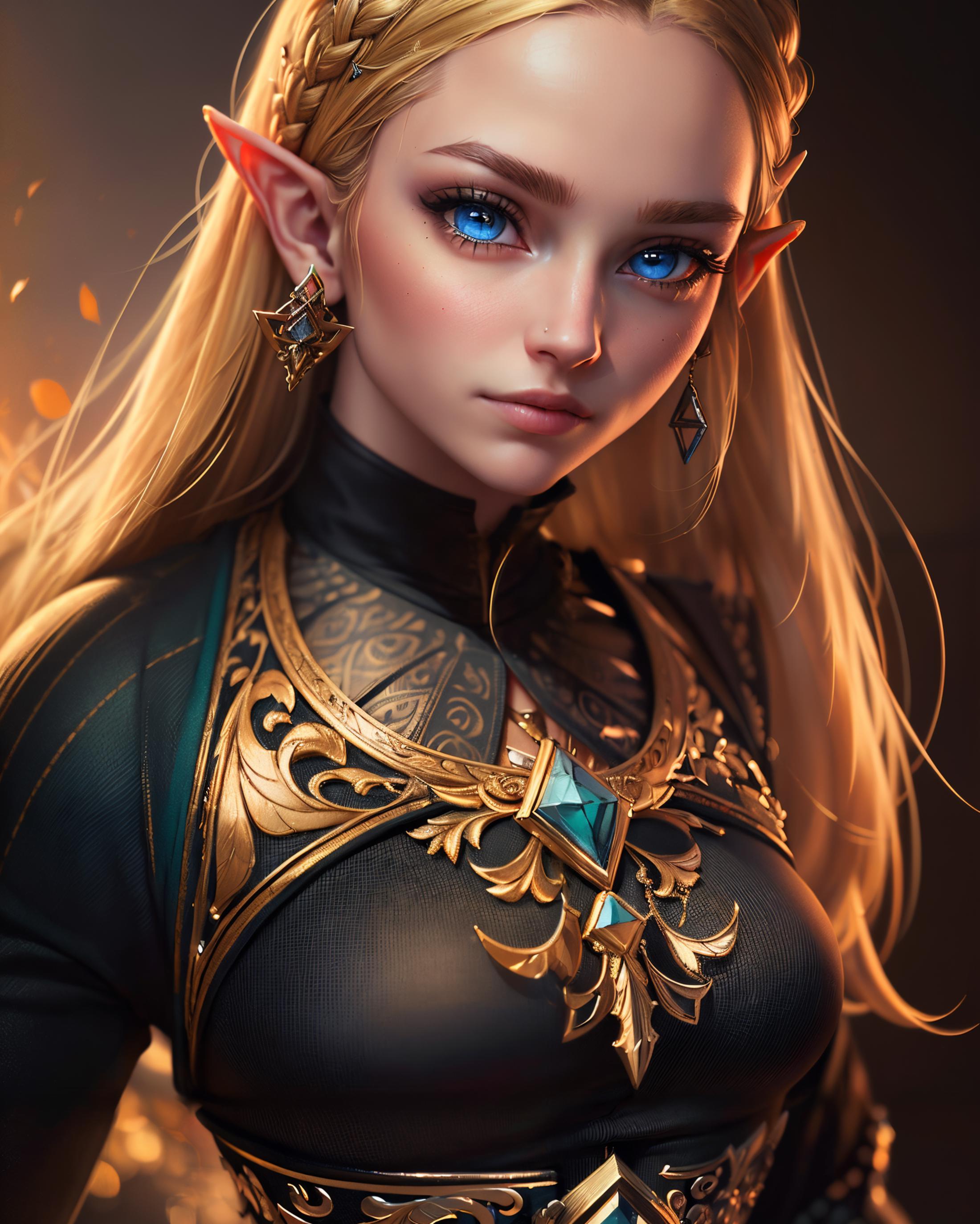 Princess Zelda LoRA image by antiseptique