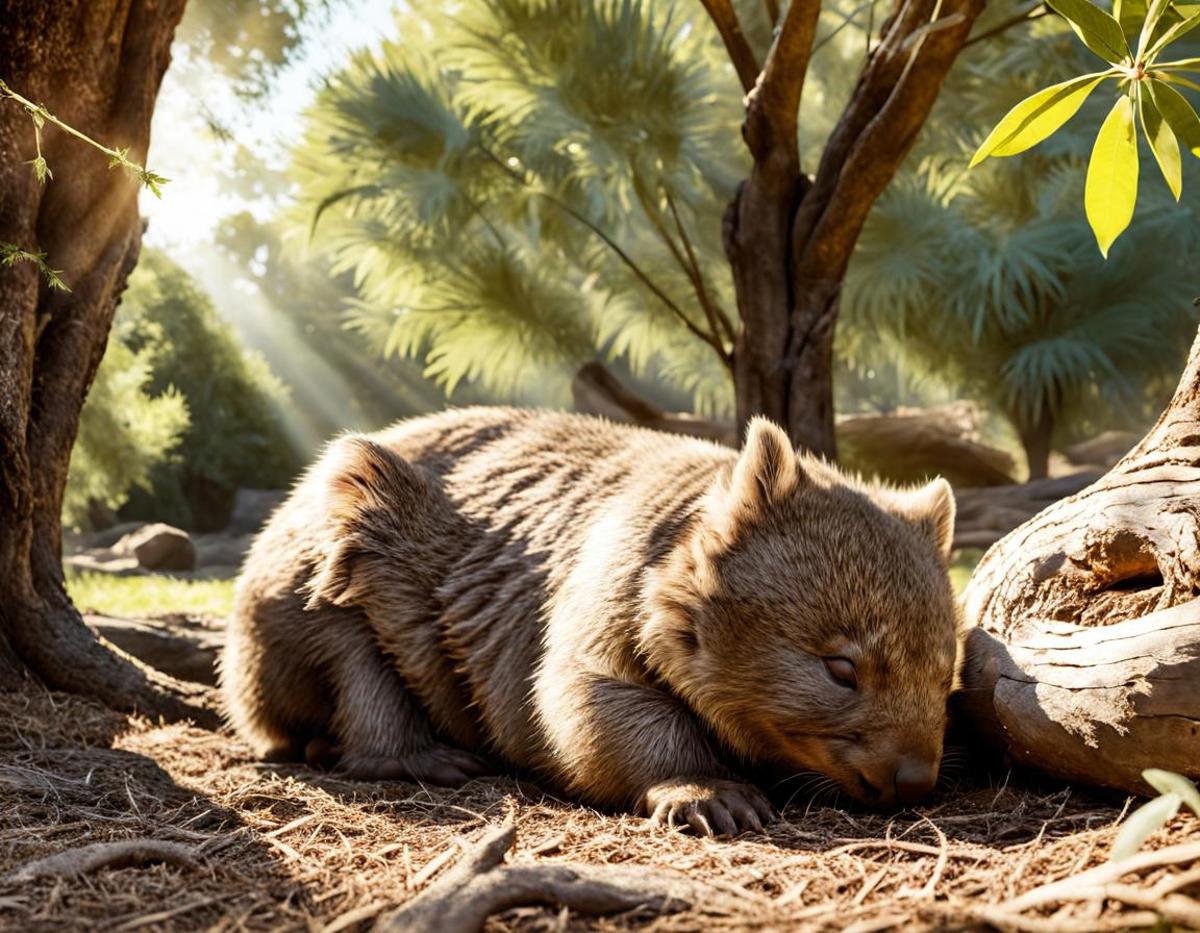 Wombat (Vombatus, Lasiorhinus) SD XL image by durrie