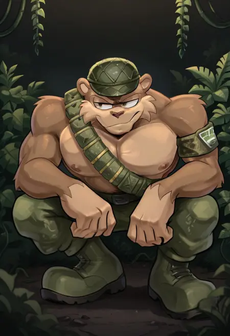 Sergeant Simian - Sonic Archie Comics