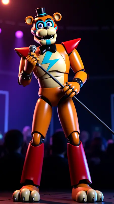 FNAF - Glamrock Freddy