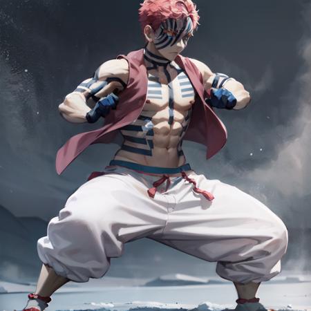 Demon Slayer akaza（鬼灭-猗窝座） v1.0