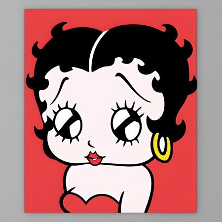 <lora:bettyboop:0.7> a bettyboop girl  ,closeup , portrait , chibi