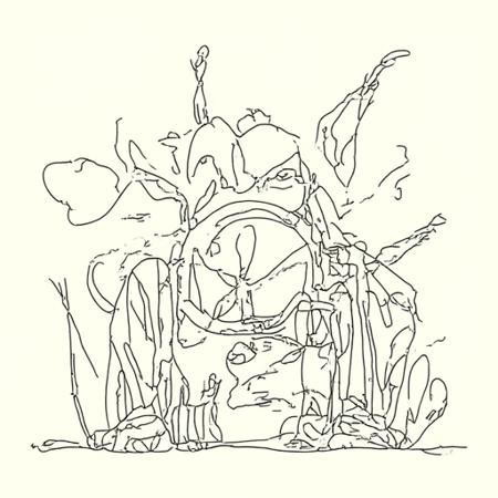 Line art Flux Beta 00