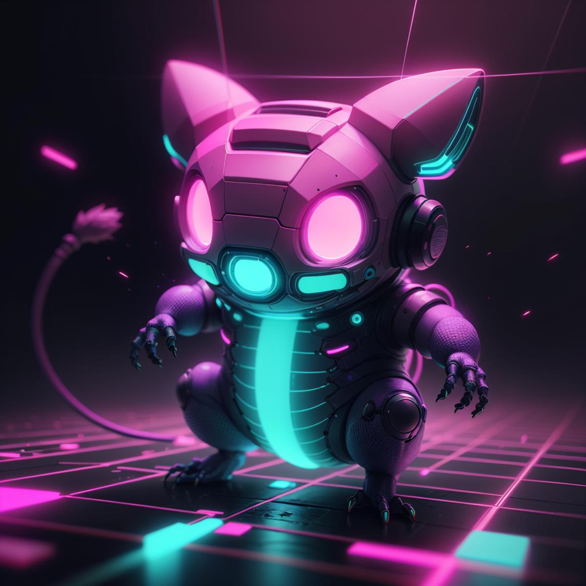 Retrowave Tech - World Morph image by navimixu