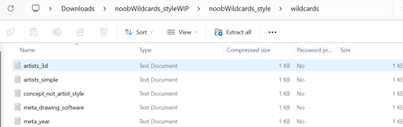NoobAI-XL Wildcards Style v1 (WIP)