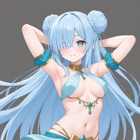 雅努斯 舞者 / ジェーナス・踊り子 / Janus dancer outfit《碧蓝航线 / アズールレーン / Azur Lane》[HiKaRi]