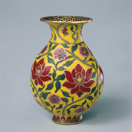 Chinese colored enamel