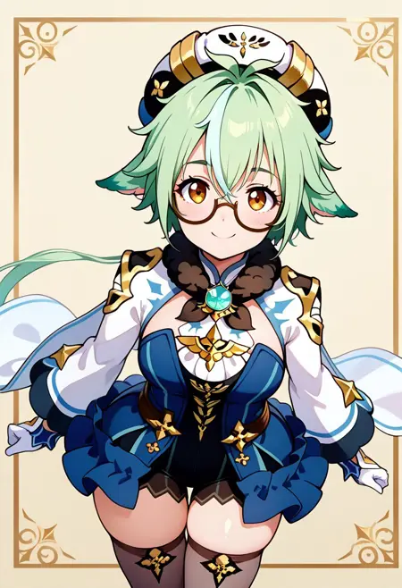 Sucrose: Head Alchemist of Favonius | 砂糖 (Genshin Impact) [Illustrious]