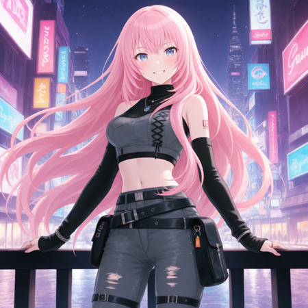 Unfailing kindness (Megurine Luka) / Project SEKAI IllustriousXL